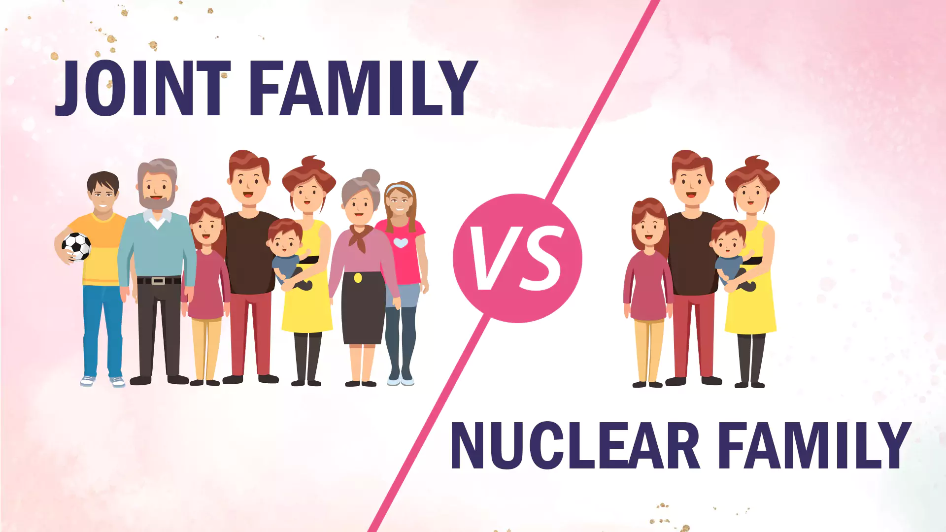 joint family vs nuclear family