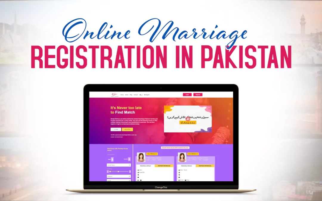 Online Marriage Registration in Pakistan